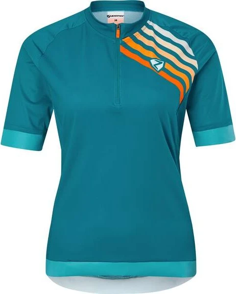 Ziener Naria Trikot kurzarm crystal blue (Damen)