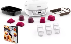 Tefal KD8121 Cake Factory Délices Silver Maxi Pack Kuchenbackautomat