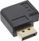 InLine DisplayPort [Buchse] auf Displayport [Stecker] Adapter links gewinkelt Vorschaubild