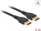 DeLOCK DisplayPort 1.4 Kabel 8K 60Hz ohne Arretierung schwarz, 2m Vorschaubild