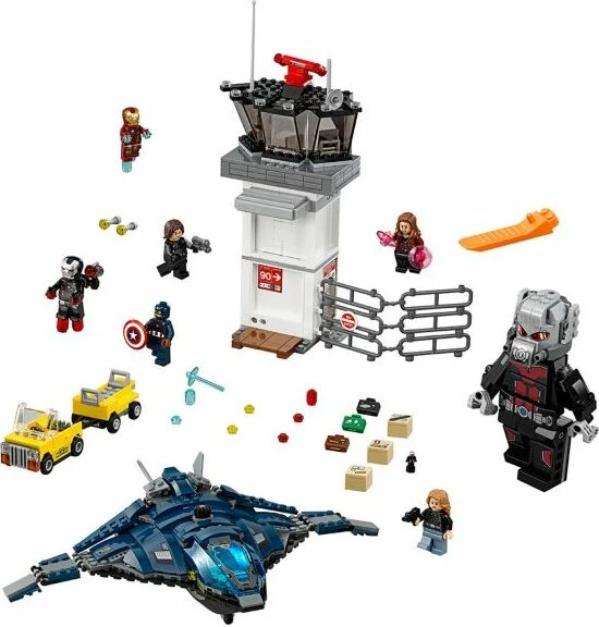 LEGO Marvel Super Heroes Spielset - Superhelden-Einsatz Flughafen