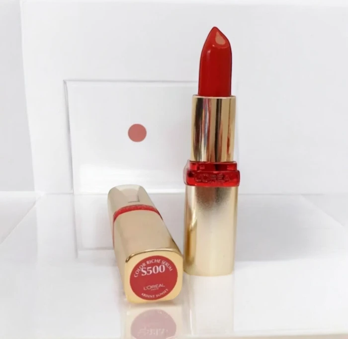 L'Oréal Color Riche Serum Anti-Age Lippenstift 500 Ardent Sunset, 5g