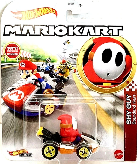 Mattel Hot Wheels Mario Kart Hot Wheels Mario Kart 1:64 (verschiedene Ausführungen)