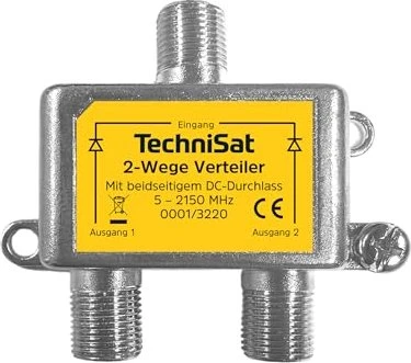 TechniSat 2-fach Sat-Verteiler