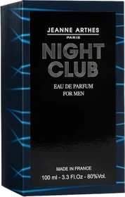 Jeanne Arthes Night Club Eau de Toilette, 100ml