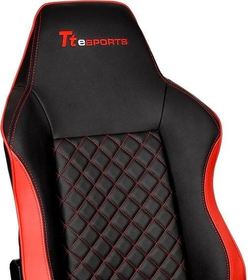 Thermaltake GT Comfort C500 Gamingstuhl, schwarz/rot