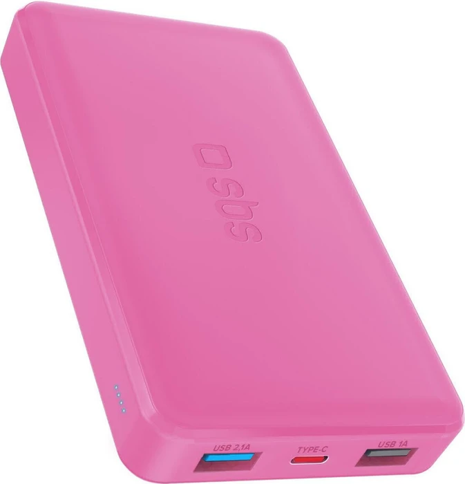 SBS Mobile Fast Charge Powerbank 10000mAh pink