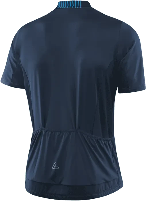 Löffler Cody Mid Full-Zip Trikot kurzarm dark blue (Herren)
