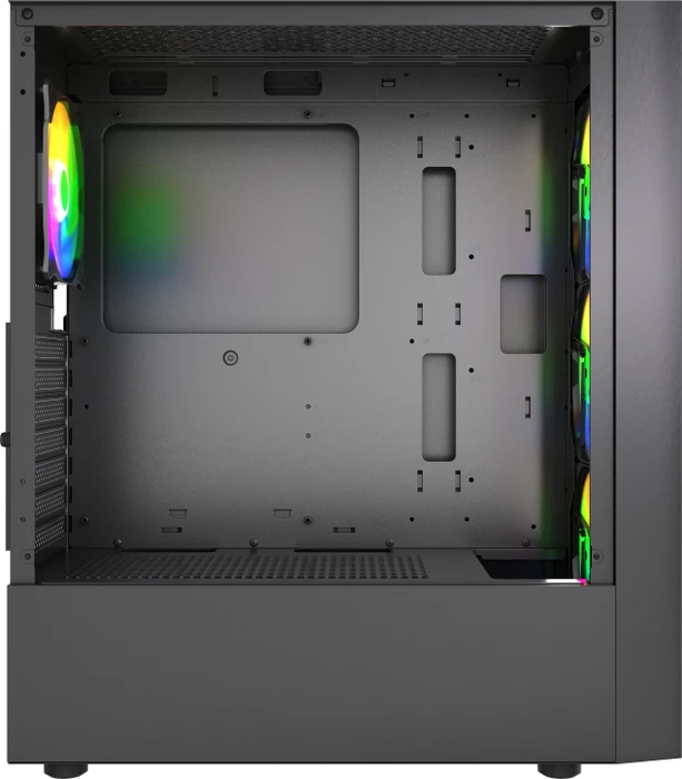 Gembird Fornax 4300 Black, Glasfenster