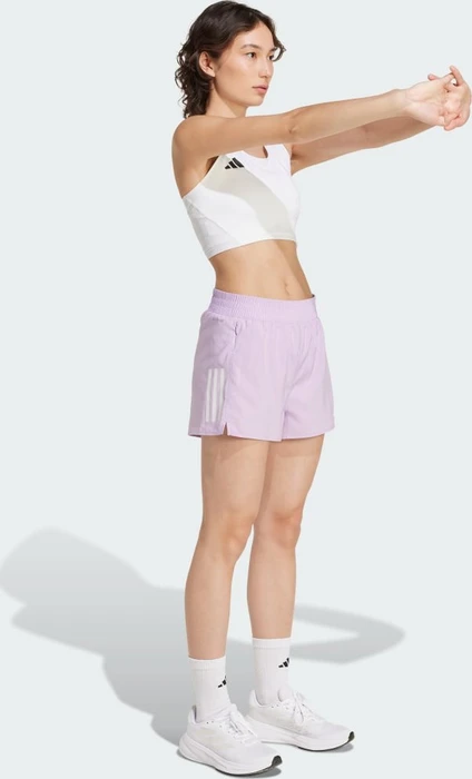 adidas Own The Run Laufhose kurz powder plum (Damen)