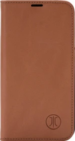 JT Berlin Book Case Tegel für Apple iPhone 16 Plus Cognac