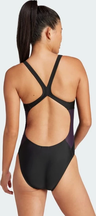 adidas Colorblock C-Back Badeanzug black/legend ivy (Damen)