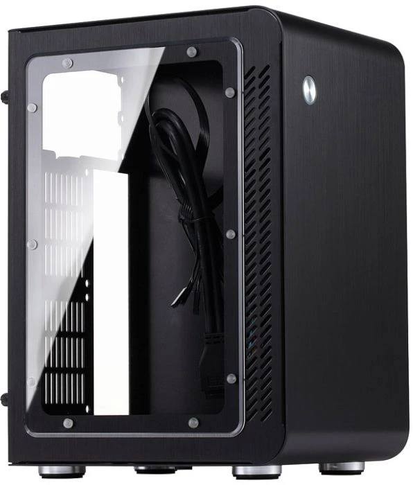 Cooltek U1 schwarz, Acrylfenster, Mini-ITX