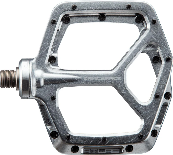 RaceFace Atlas Plattformpedale Modell 2022 silber