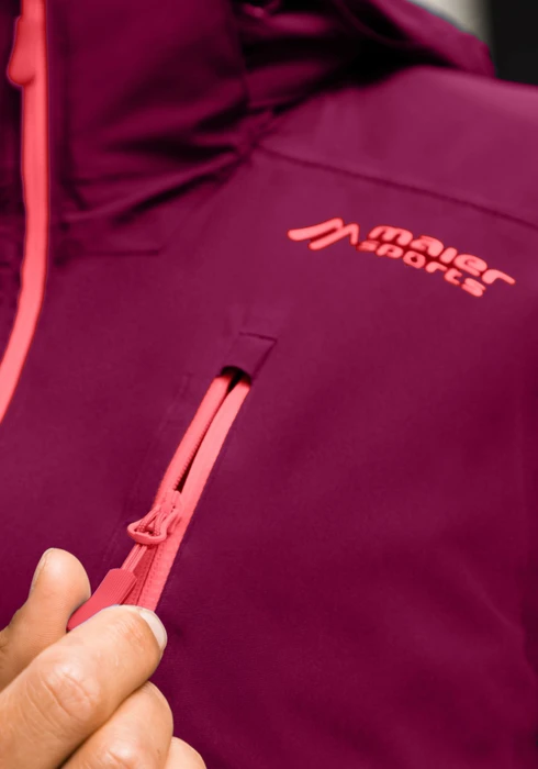Maier Sports Ribut Funktionsjacke cherry/raspberry (Damen)