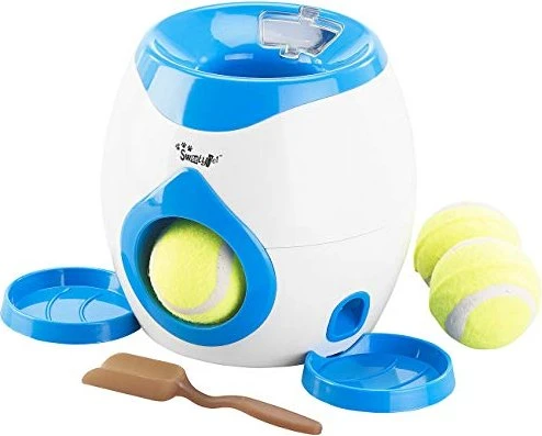 Sweetypet Futterbasiertes Intelligenz-Spiel, blau/weiß