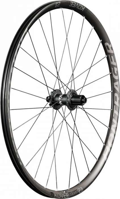 Bontrager Kovee Elite 23 TLR 28" 12x148 TA Shimano HG Centerlock Disc Hinterlaufrad anthracite/black