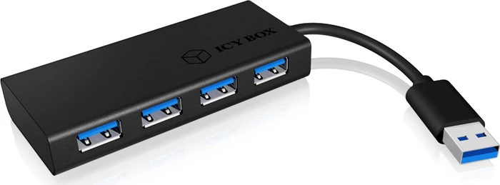 RaidSonic Icy Box IB-AC6104-B schwarz, USB-A 3.0 [Stecker]