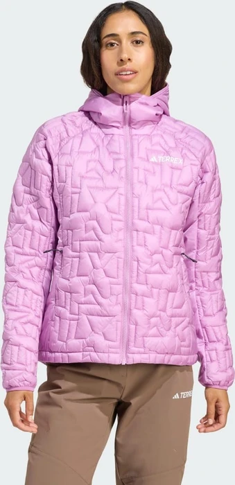 adidas Terrex Xperior PrimaLoft Loose Fill Hooded Isolation Funktionsjacke preloved purple (Damen)