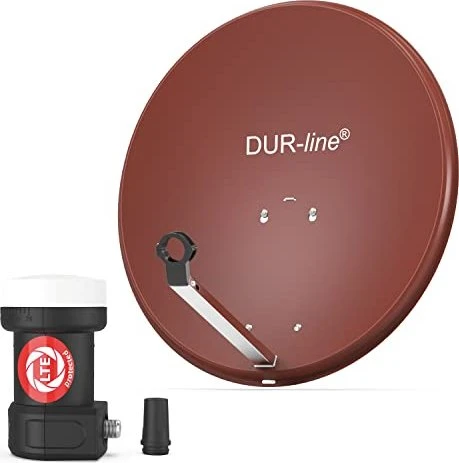 Dura-Sat Dur-line MDA 60 ziegelrot 1 Teilnehmer Komplett-Anlage