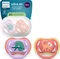 Philips Avent SCF349/47 Ultra Air Beruhigungsschnuller, 18+M, Silikon, chamäleon/affe, 2 Stück Vorschaubild