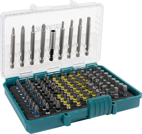 Makita Bitset inkl. Werkzeugbox, 99-tlg.