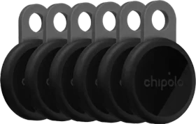 Chipolo Loop charcoal, 6er-Pack