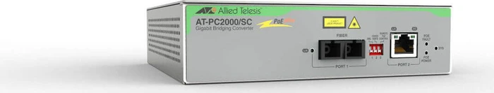 Allied Telesis PC2000/SC, RJ-45, SC-Duplex, PoE+