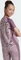 adidas Print T-Shirt kurzarm sandy pink/shadow fig/reflective silver (Junior) Vorschaubild