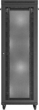 Lanberg 19" Rackschrank 47HE, freistehend, Gitternetztür, IP20, RAL 9004, 800mm tief