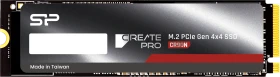 Silicon Power CreatePro NAS CR90N 2TB, M.2 2280 / M-Key / PCIe 4.0 x4 (SP02KGBP44CR9005)
