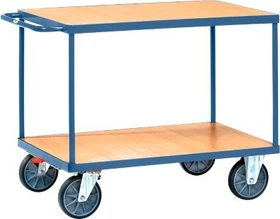 fetra Tischwagen schwer 119.7x90x60.9cm blau