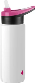 Emsa Drink2Go Light Steel Trinkflasche 600ml drop pink