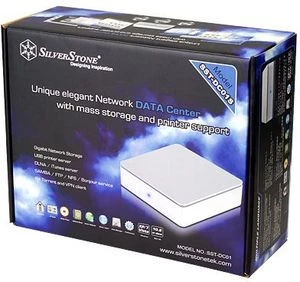 SilverStone Data Center silber, 256MB RAM, 1x RJ-45 1000Base-T, 2x USB-A 2.0