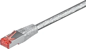 goobay Patchkabel, Cat6, S/FTP, RJ-45/RJ-45, 5m, farblos
