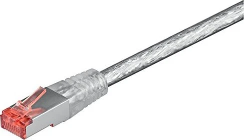 goobay Patchkabel, Cat6, S/FTP, RJ-45/RJ-45, 5m, farblos