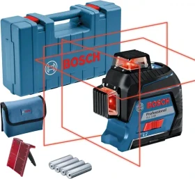 Bosch Professional GLL 3-80 Batterie-Linienlaser inkl. Koffer + Zubehör