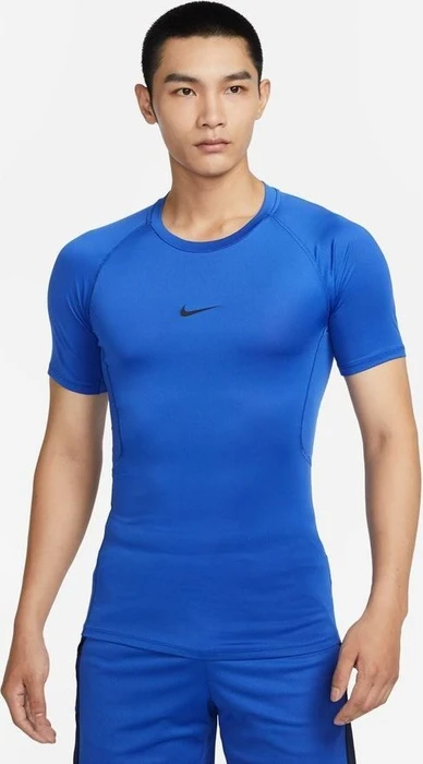 Nike Pro Funktionsshirt kurzarm game royal/black (Herren)