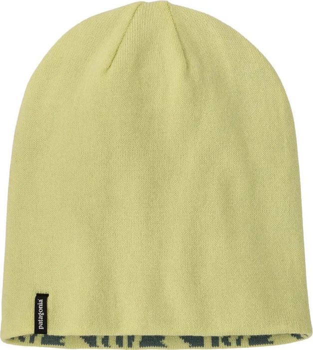 Patagonia PowSlayer Beanie sun quilt: blue sage