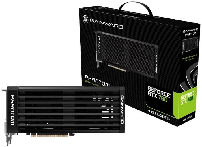 Gainward GeForce GTX 760 Phantom, 4GB GDDR5, 2x DVI, HDMI, DP