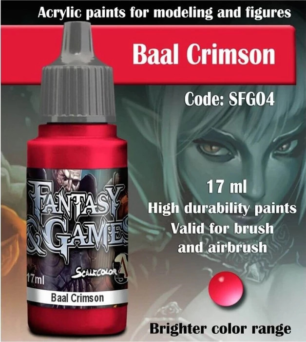 Scale75 ScaleColor Fantasy & Games baal crimson, 17ml
