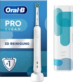 Oral-B PRO 1 Clean weiß + Etui