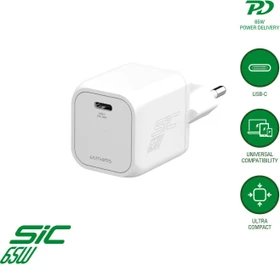4smarts Ladegerät PDPlug SiC 65W 1C weiß