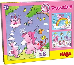 HABA Puzzles Einhorn Glitzerglück