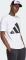 adidas Essentials Big Logo T-Shirt kurzarm weiß/schwarz (Herren) Vorschaubild
