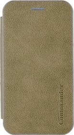 Peter Jäckel Commander Book Case Curve Deluxe für Samsung Galaxy S21 FE elegant royal gold
