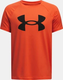 Under Armour Tech Big Logo Funktionsshirt kurzarm orange base/surplus orange (Junior)