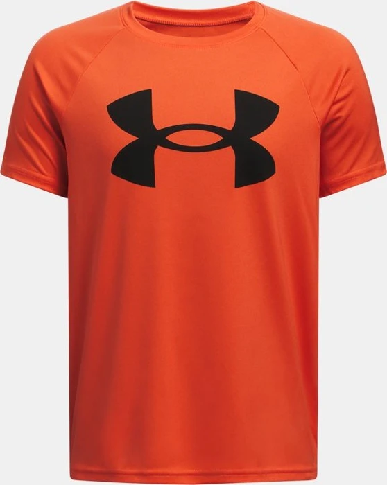 Under Armour Tech Big Logo Funktionsshirt kurzarm orange base/surplus orange (Junior)