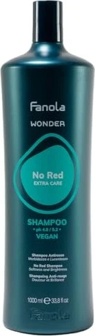 Fanola Wonder No Red Extra Care Shampoo, 1l