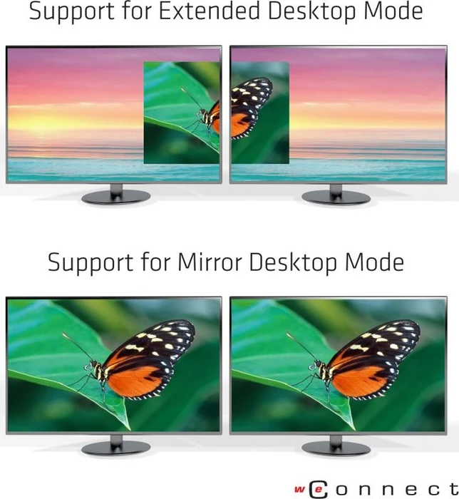 Club 3D Thunderbolt 3 auf 2x DisplayPort 1.2 4K60Hz M/F Adapter